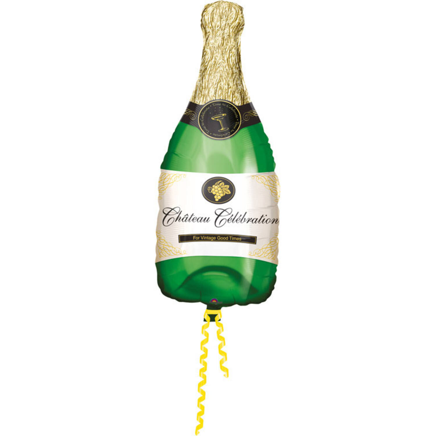 Foil Balloon - Mini Shape - Sparkling wine bottle - 23 cm